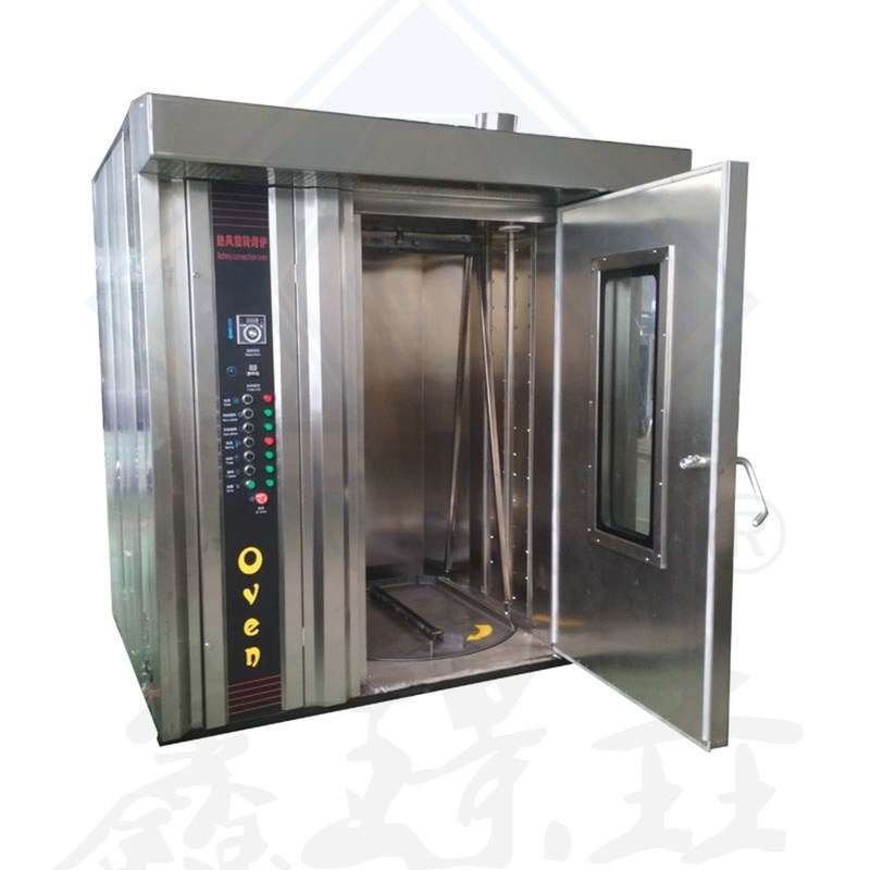 32 Tray Rotary Oven voor het bakken van brood in snackfood Automatische tray Grootte 400 * 600mm