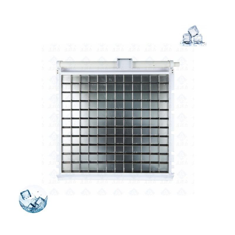 Koelonderdelen 100 kg 300 kg ijsverdamper voor semi-automatische kubus-ijsmachine