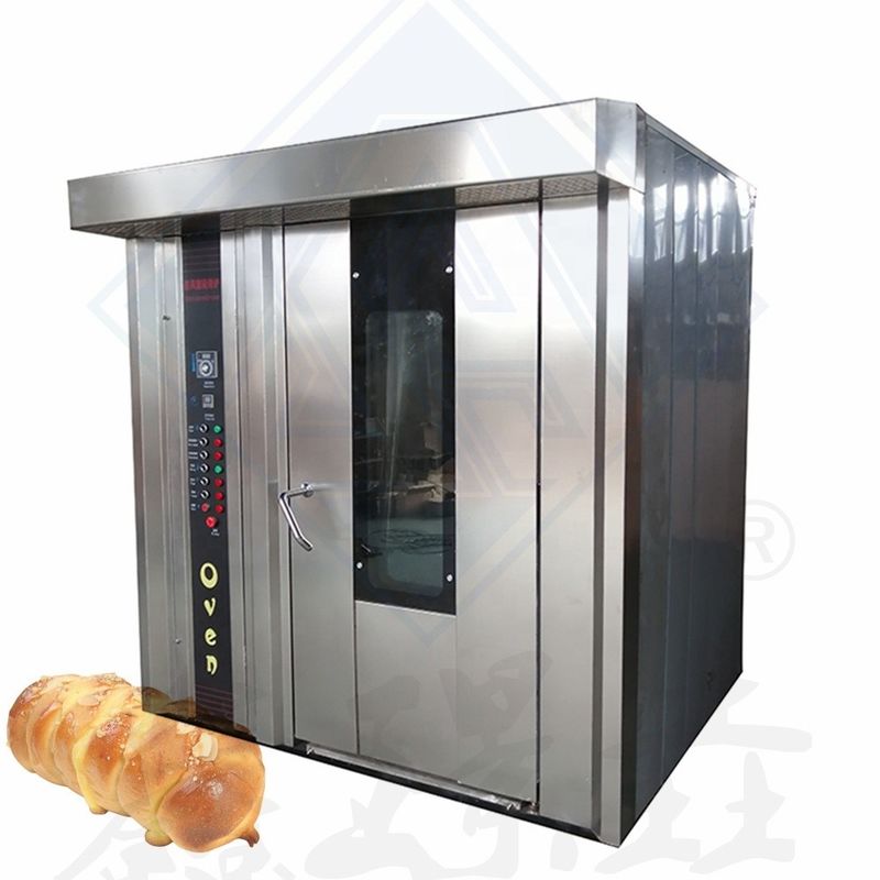 Voedingsmiddelenindustrie-apparatuur Bakoven 64 32 Tray Rotary Oven voor broodmachine