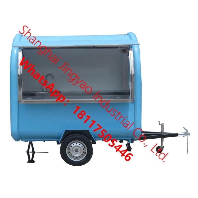 Grondstof Fruit JY-BT400 Hot Dog Cart 1500kg Capaciteit en Tornado Potato Food Cart