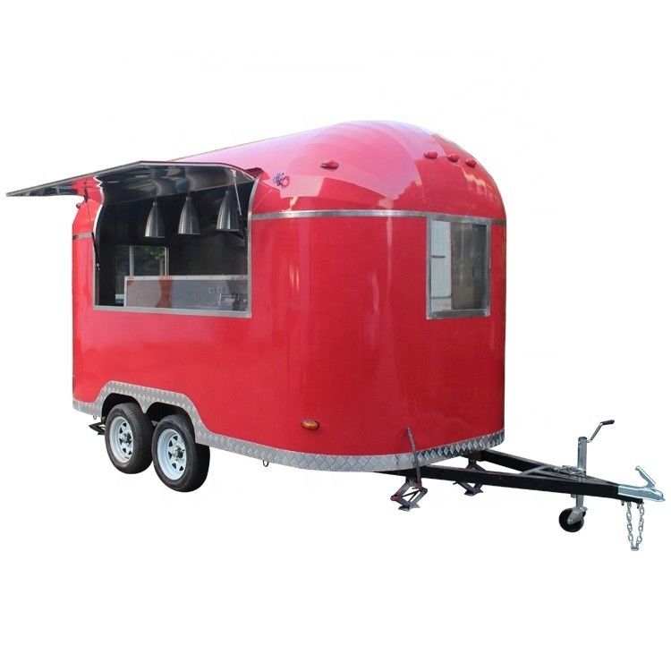 Snack food maker gemotoriseerde voedselmandje 1500kg sleepbus met Tornado aardappel en drankjes