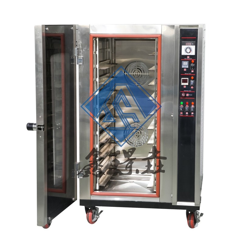 Gemakkelijk te bedienen 5 bakken Elektrische convectieoven voor het bakken van brood pizza en cake