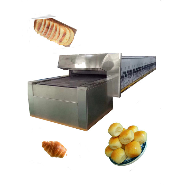 Volledig automatische Croissant Line Tunneloven met 22,5 x 32,5 x 24,5 cm Spanning 110/220