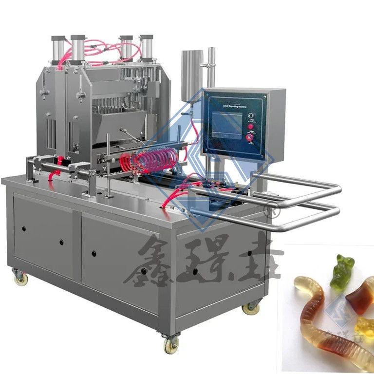 Hoog productie 500 kg snoepmachine voor Lollipop en Gummy Bear Productie in Shanghai