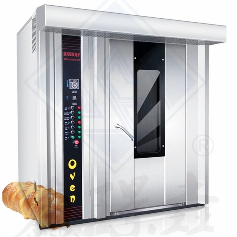 1800*2000*2200mm Grootte Elektrisch Koekje Brood Roterende Gas Industriële Bakoven