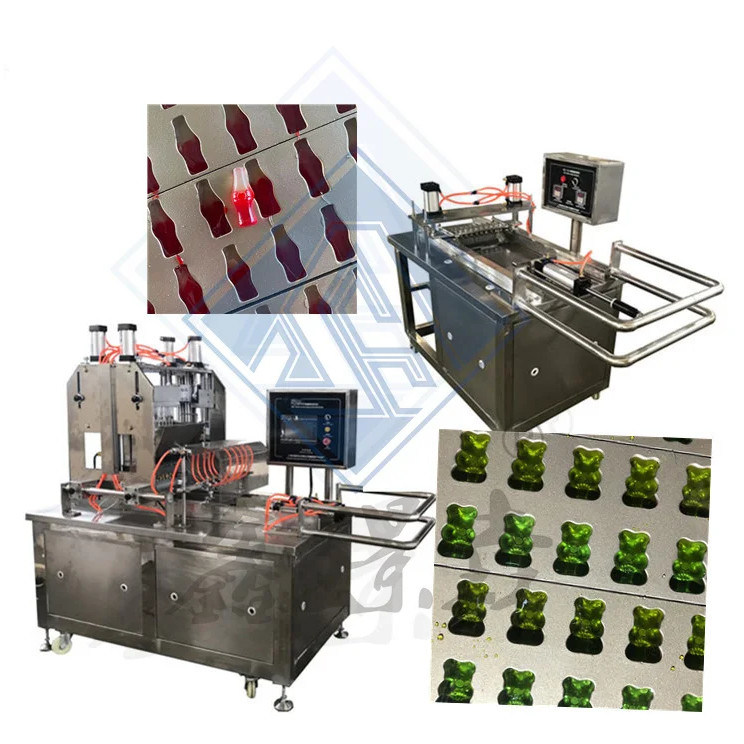 Automatische snoepmachine met een hoge productie van 50 kg/uur voor gummibeer