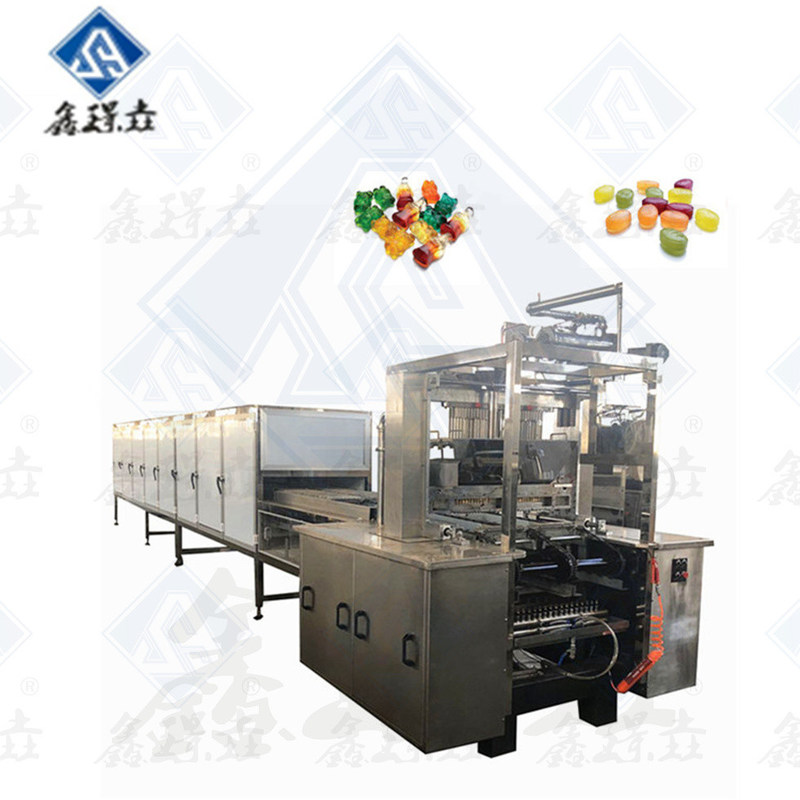 9500W Gelatin Candy Gummy Making Machines Kleine Jelly Gummy Candy Machine voor industriële