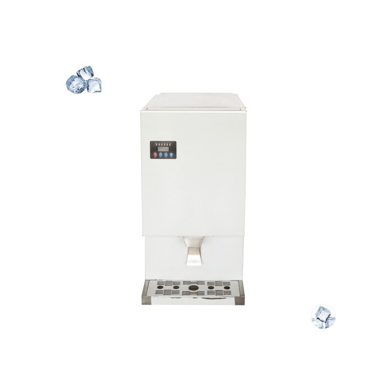 Commerciële 40 kg kubus-ijsmachine met 200 kg ijsopslagcapaciteit en gemakkelijke bediening