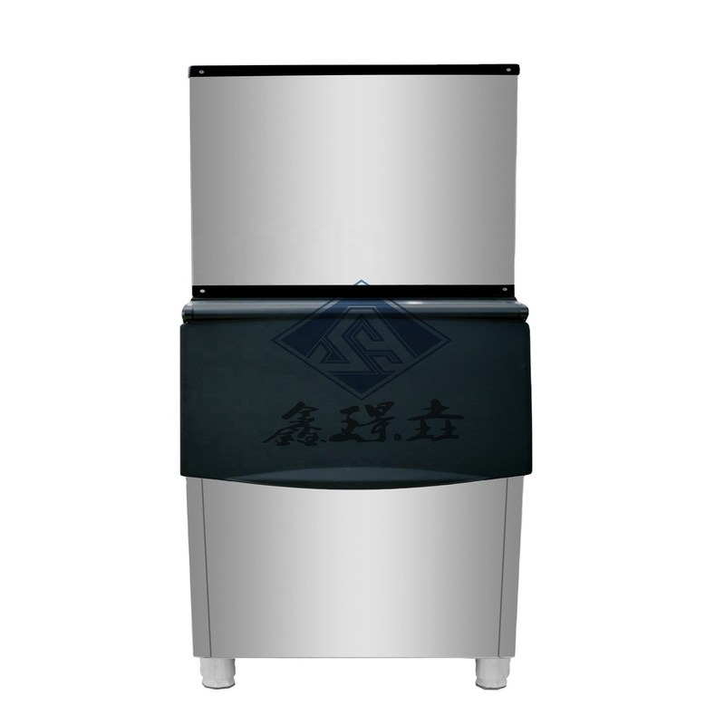 Industriële automatische ijsblokjesmaker 400P 181 kg/dag voor commerciële ijsproductie