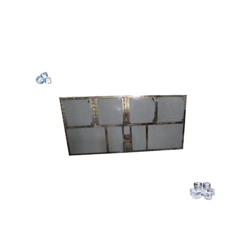 Grote 5 ton waterkoeling commerciële kubus ijsmachine met 220V spanning vraag