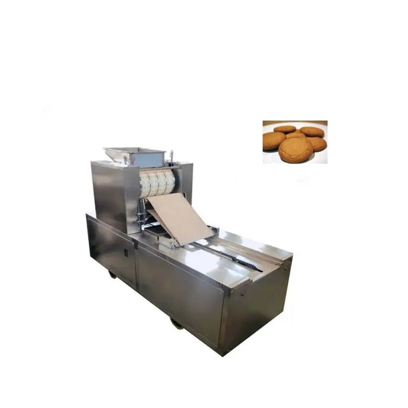 Groentegebaseerde koekjesmachine voor de productie van ronde, knapperige boterkoekjes