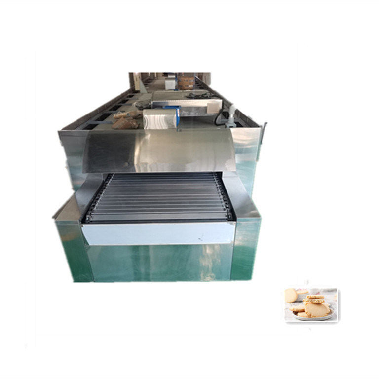 380V gasrooster brood koekjes automatische cupcake elektrische tunneloven 7/8/10m