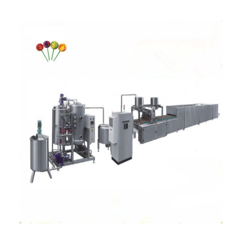 150 kg/uur Hard Candy Production Line Machine Multifunctionele en video technische ondersteuning