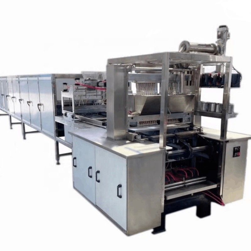 3500*1200*1800mm Hard Candy Production Line Machine voor automatische gummy candy maken
